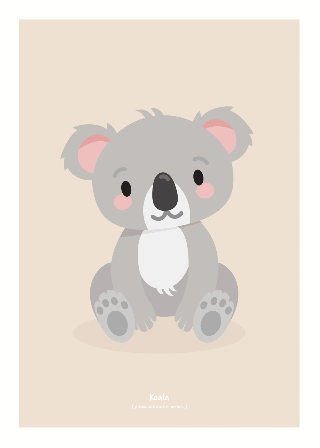 Esikatselu tuotteesta Julisteet: Koala