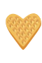 Vohvelisydän