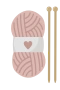 Roosa lankakerä 2