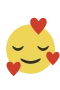 Rakastunut-emoji