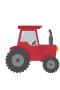 Punainen traktori