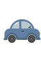 Sininen auto