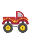 Punainen monsteriauto