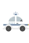 Poliisiauto sininen