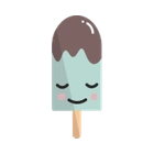 Vihreä jäätelöpuikko